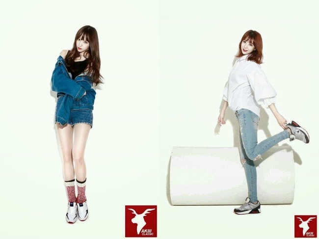 EXID x Akiii Classic 代言照