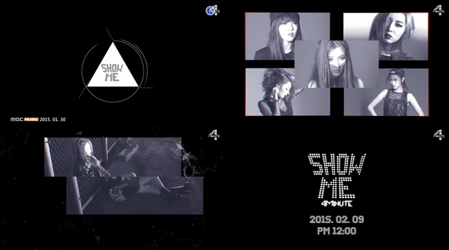4Minute《Show Me》預告截圖