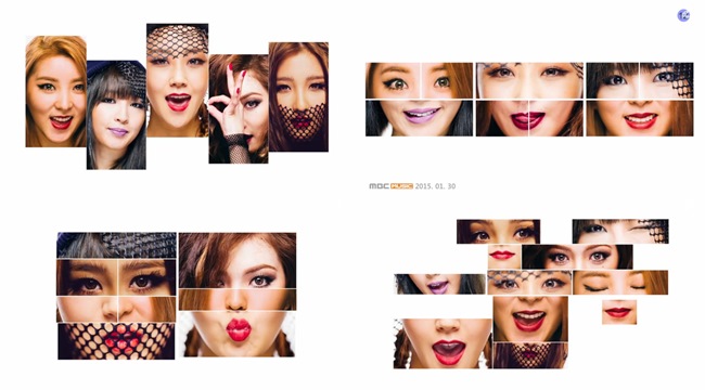 4Minute《顯眼》預告截圖