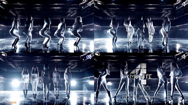 4Minute《Tickle Tickle Tickle》預告截圖 4Minute《Tickle Tickle Tickle》預告截圖