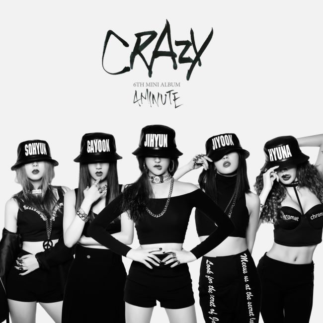 4Minute《Crazy》封面