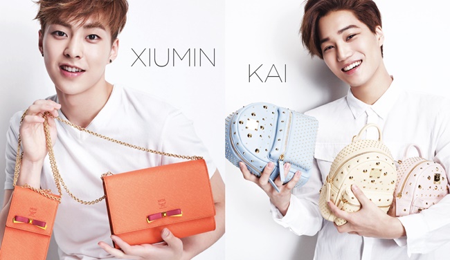MCM 代言照：XIUMIN、KAI