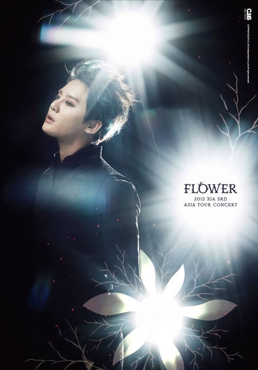 金俊秀亞巡《2015 XIA 3RD ASIA TOUR CONCERT FLOWER》海報