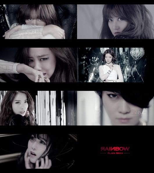 Rainbow "Black Swan" 預告截圖 Rainbow "Black Swan" 預告截圖