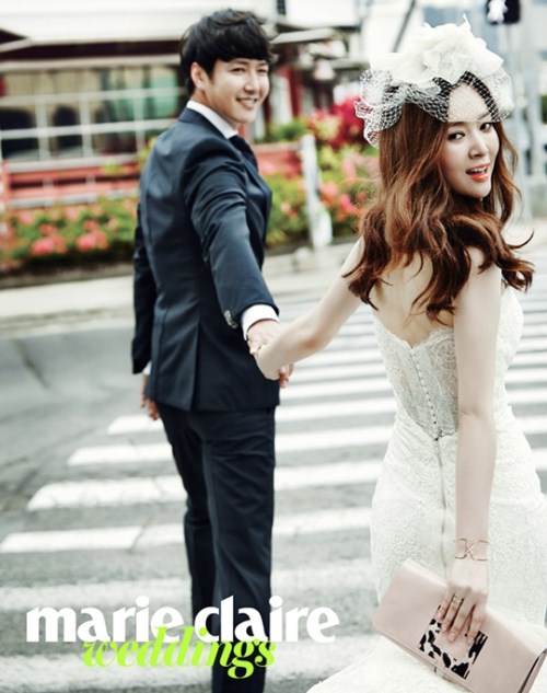 尹相鉉、Maybee 婚紗畫報 (marie claire weddings)