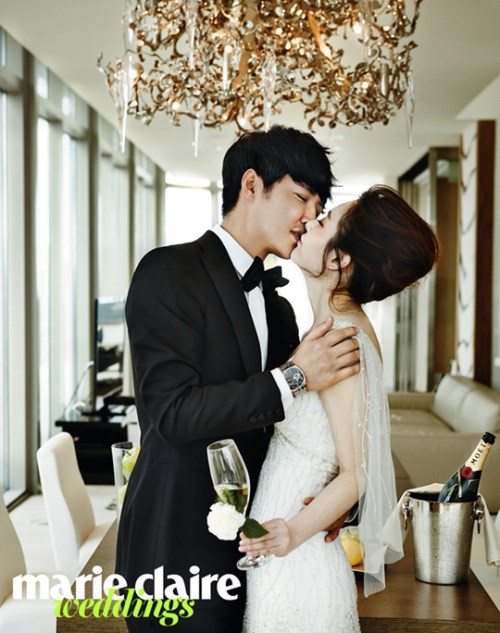尹相鉉、Maybee 婚紗畫報 (marie claire weddings)