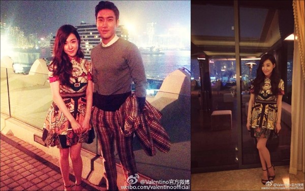 Tiffany、始源@Valentino 香港旗艦活動