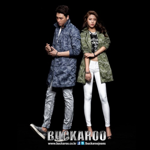 崔泰俊、雪炫 Buckaroo 春/夏代言照