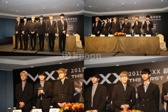 150214 VIXX 訪台記者會