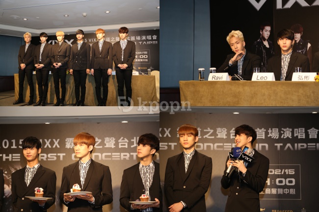 150214 VIXX 訪台記者會
