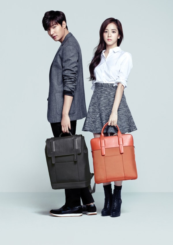 李敏鎬、Kim Ji Soo《Samsonite RED》代言照