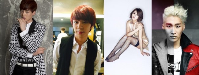 Da Bin、Lee Hoo、Park Si Hyun、KIXS