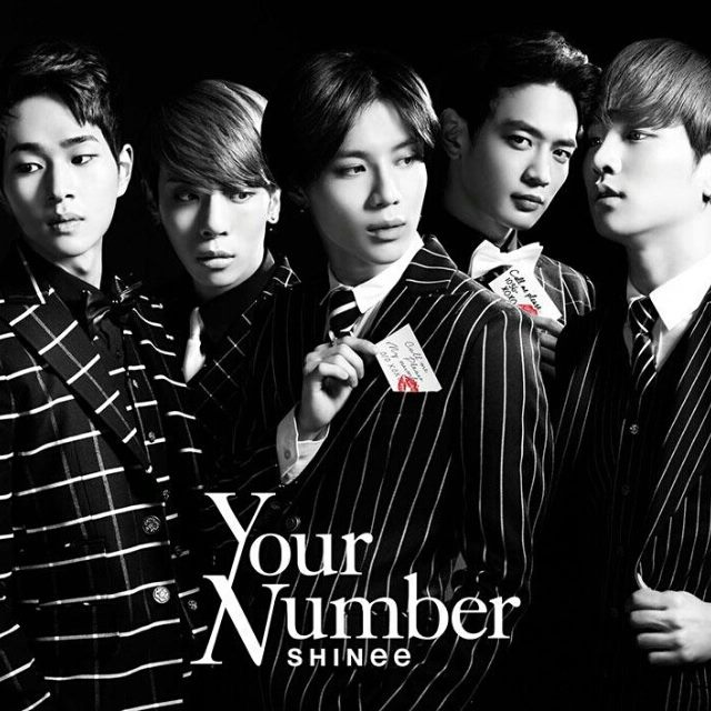 SHINee 日單《Your Number》通常盤封面 SHINee 日單《Your Number》通常盤封面