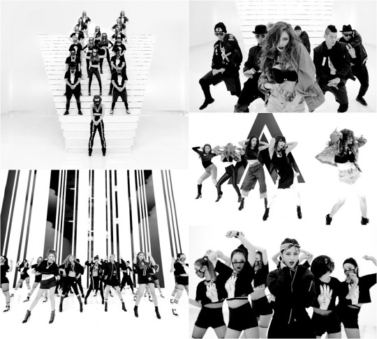 4Minute《Crazy》舞蹈版 MV 截圖
