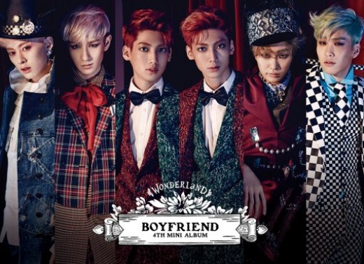 Boy Friend《Wonderland》封面 Boy Friend《Wonderland》封面