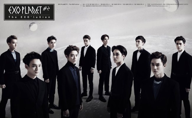 EXO 二巡演唱會海報宣傳照