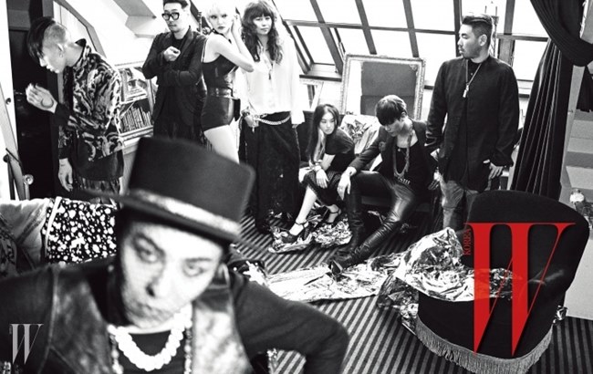 G-Dragon、朴孝信等人 @ W KOREA