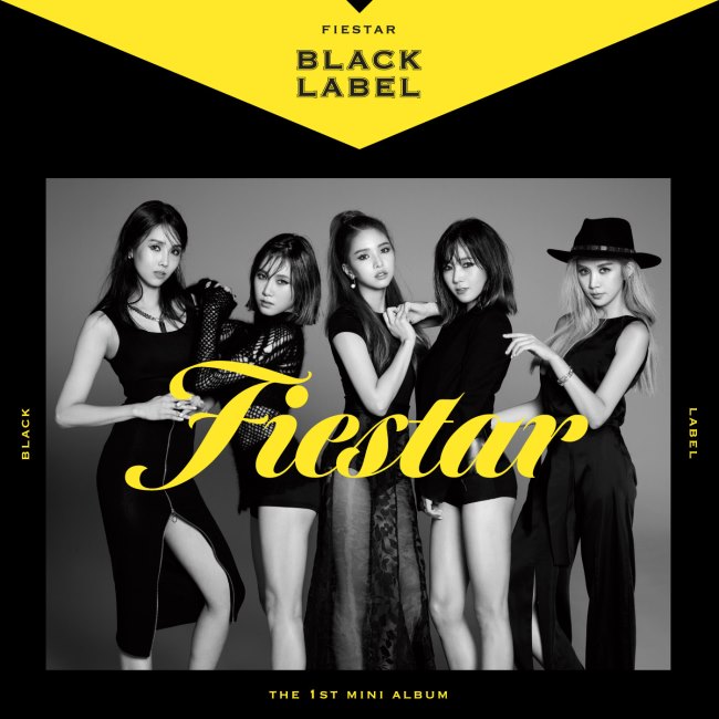 FIESTAR《BLACK LABEL》封面