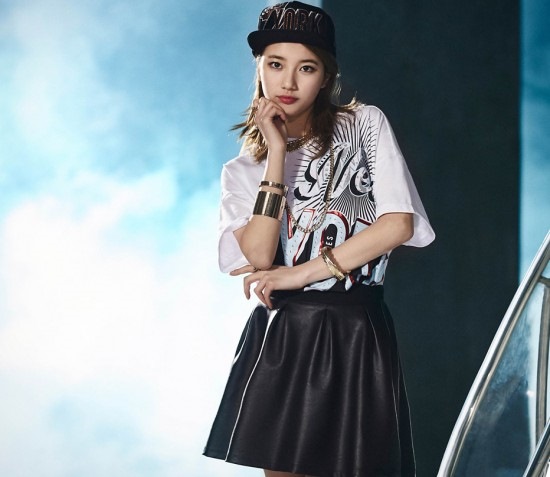 Suzy 的 MLB 代言照