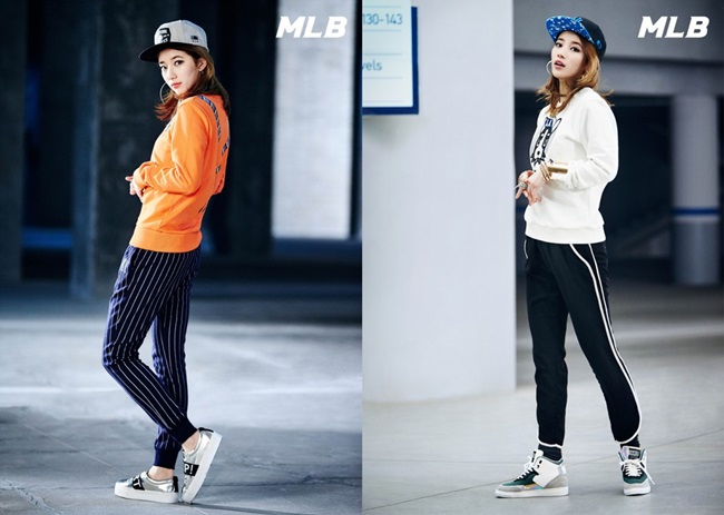 Suzy 的 MLB 代言照