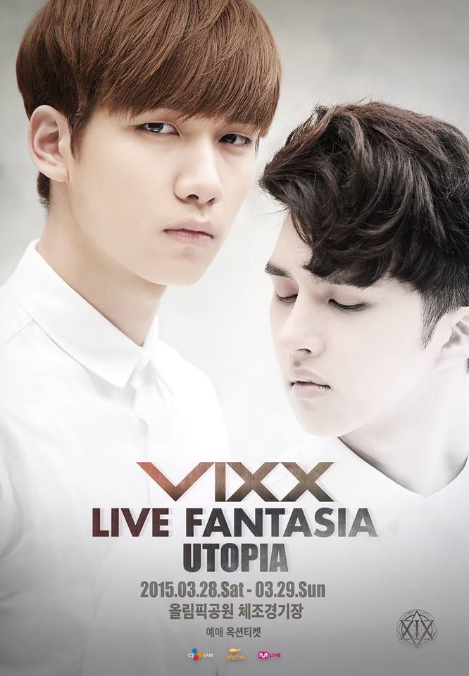 VIXX 二巡演唱會海報：Ken、Hyuk