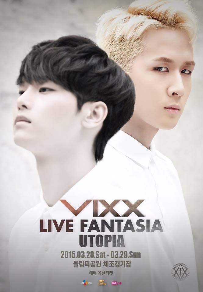 VIXX 二巡演唱會海報：N、Ravi