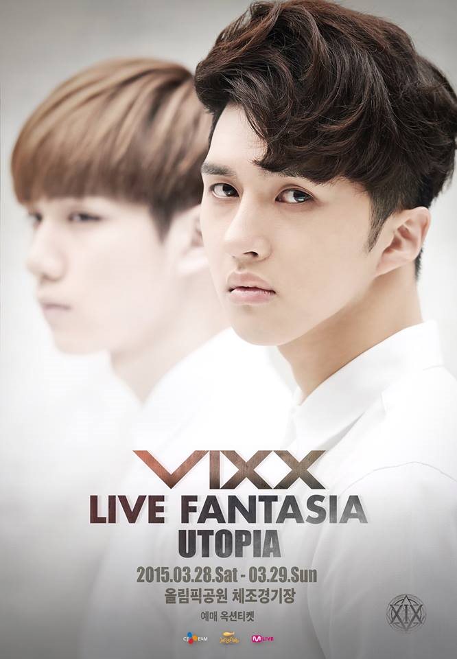 VIXX 二巡演唱會海報：Ken、Hyuk
