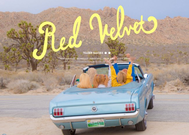 Red Velvet《Ice Cream Cake》概念照