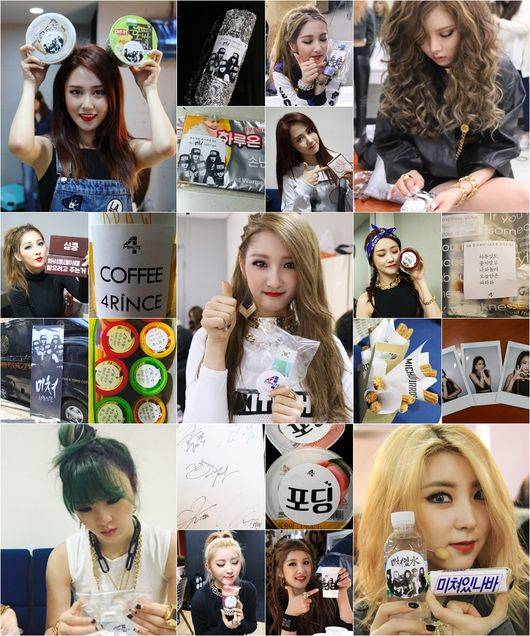 4Minute 準備禮物送粉絲 4Minute 準備禮物送粉絲