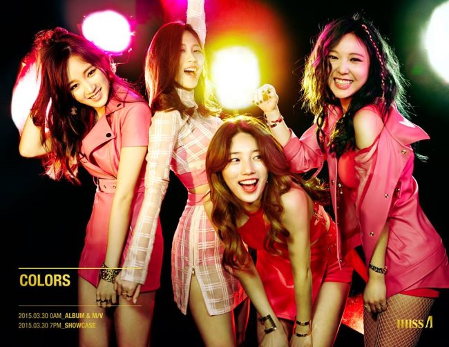 miss A《Colors》概念照