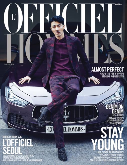 車勝元 @ L’officiel Hommes 車勝元 @ L’officiel Hommes