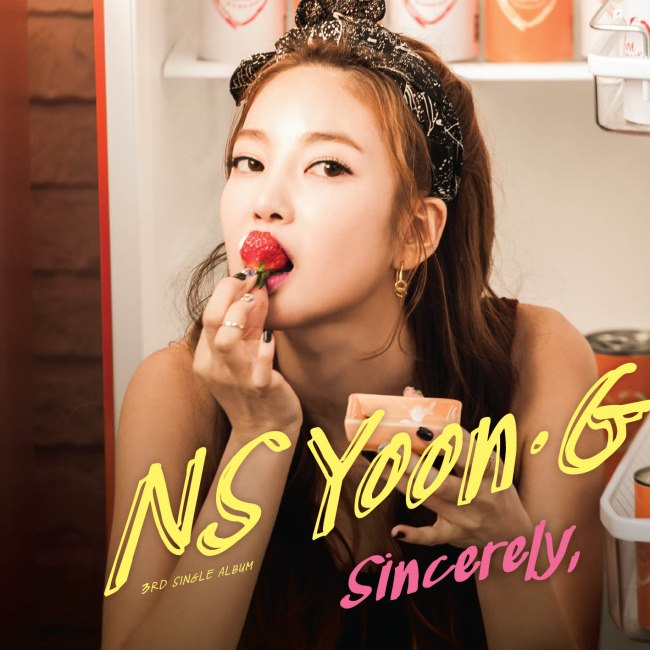 NS允智《Sincerely》封面 NS允智《Sincerely》封面