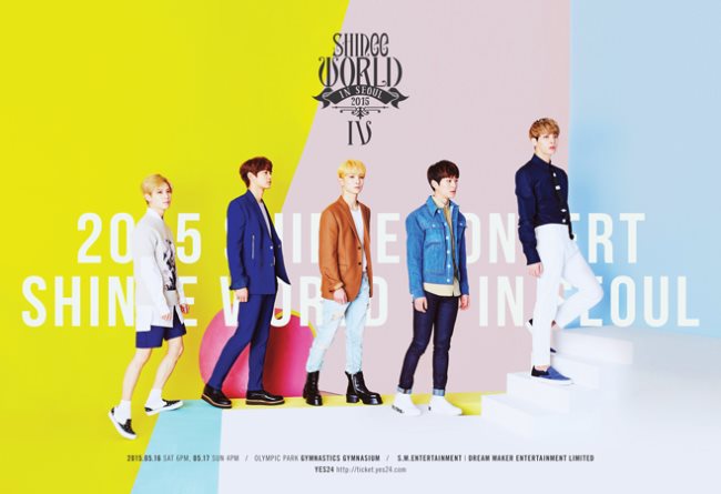 SHINee 第四次世界巡迴演唱會《SHINee WORLD IV in SEOUL》海報
