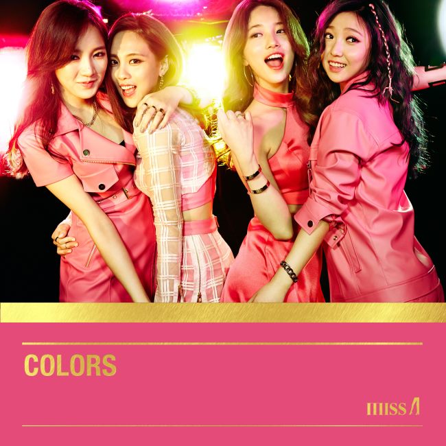 miss A《Colors》封面