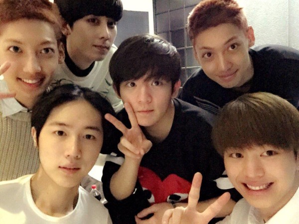 Ricky、蔡晉、榮旻、光旻、星材、T.K Ricky、蔡晉、榮旻、光旻、星材、T.K