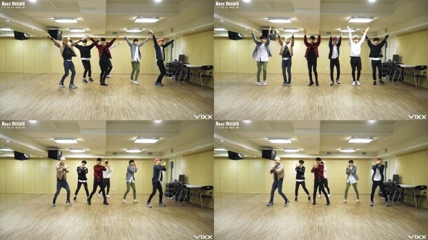 VIXX《Love Equation》舞蹈練習