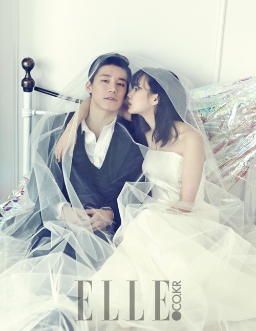 尹承雅、金武烈 婚紗照