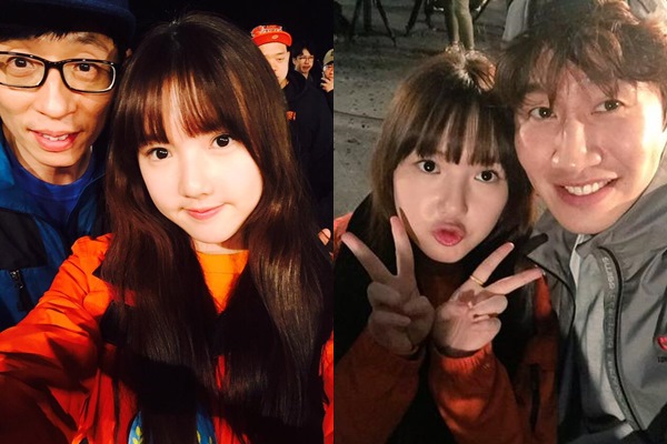 Ye Rin (G-Friend) 與劉在錫、李光洙