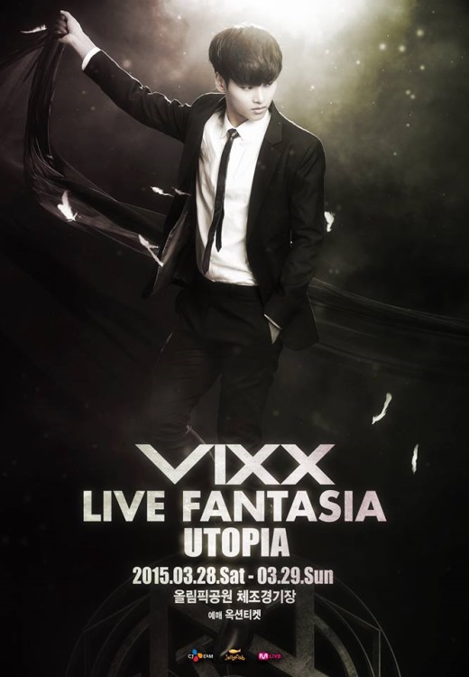 N《VIXX LIVE FANTASIA [UTOPIA]》海報