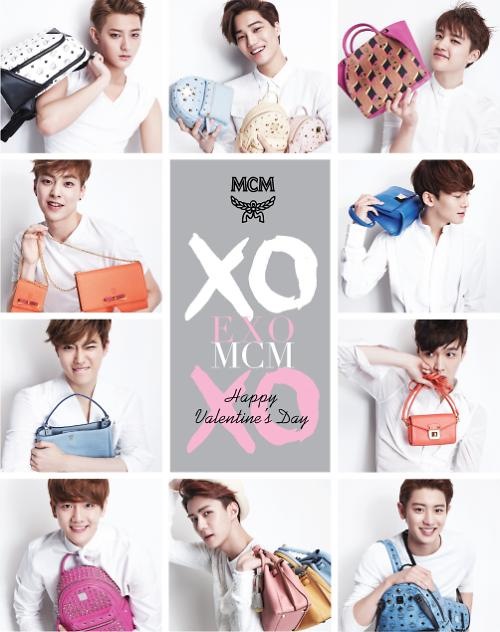 EXO MCM 代言照