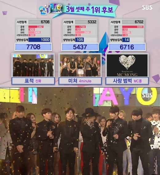 150315 人氣歌謠一位