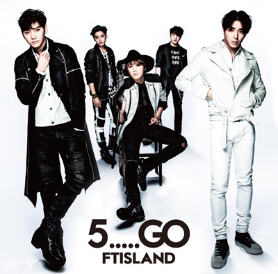FTIsland 第五張日文專輯《5.....GO》封面照 FTIsland 第五張日文專輯《5.....GO》封面照