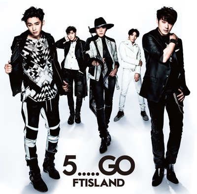 FTIsland 第五張日文專輯《5.....GO》封面照 FTIsland 第五張日文專輯《5.....GO》封面照