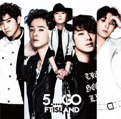 FTIsland 第五張日文專輯《5.....GO》封面照 FTIsland 第五張日文專輯《5.....GO》封面照