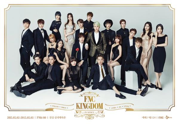 FNC KINGDOM 海報 (2015首爾場)