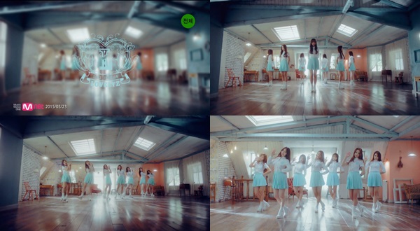 Lovelyz《Hi~》舞蹈版 MV 截圖