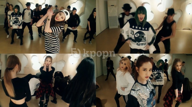 4Minute《Crazy》練習影片