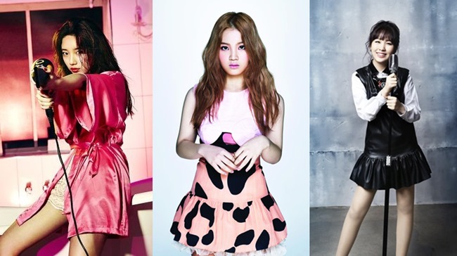 Suzy、Kwon Jin Ah、LEE HI