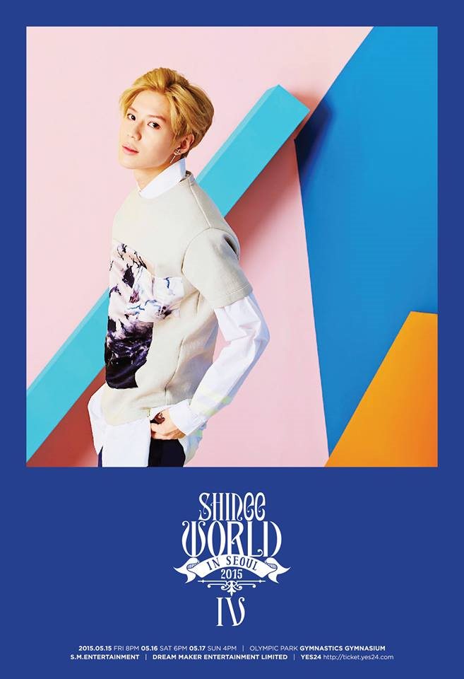 SHINee 四巡演唱會海報：泰民