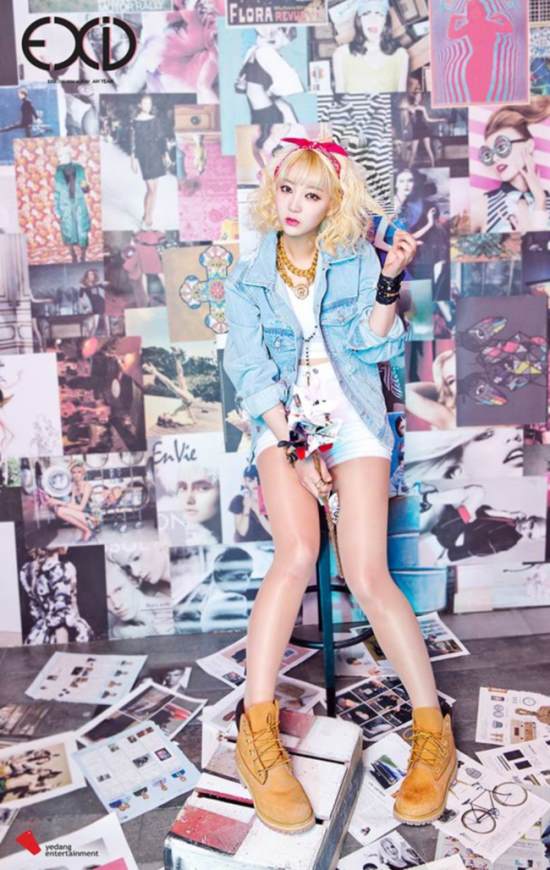 EXID《AH YEAH》概念照:Hyelin EXID《AH YEAH》概念照:Hyelin